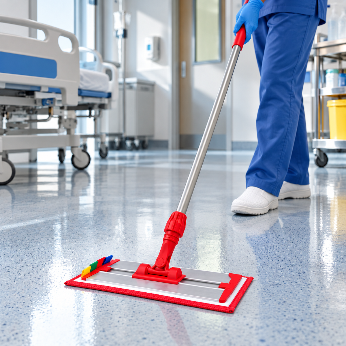 Velcro Mop Quick Clean Set – High Risk Area