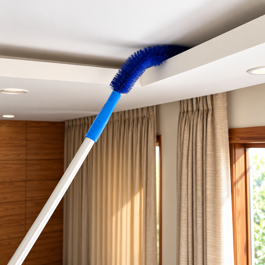 Cobweb Brush Curved with Telescopic Pole