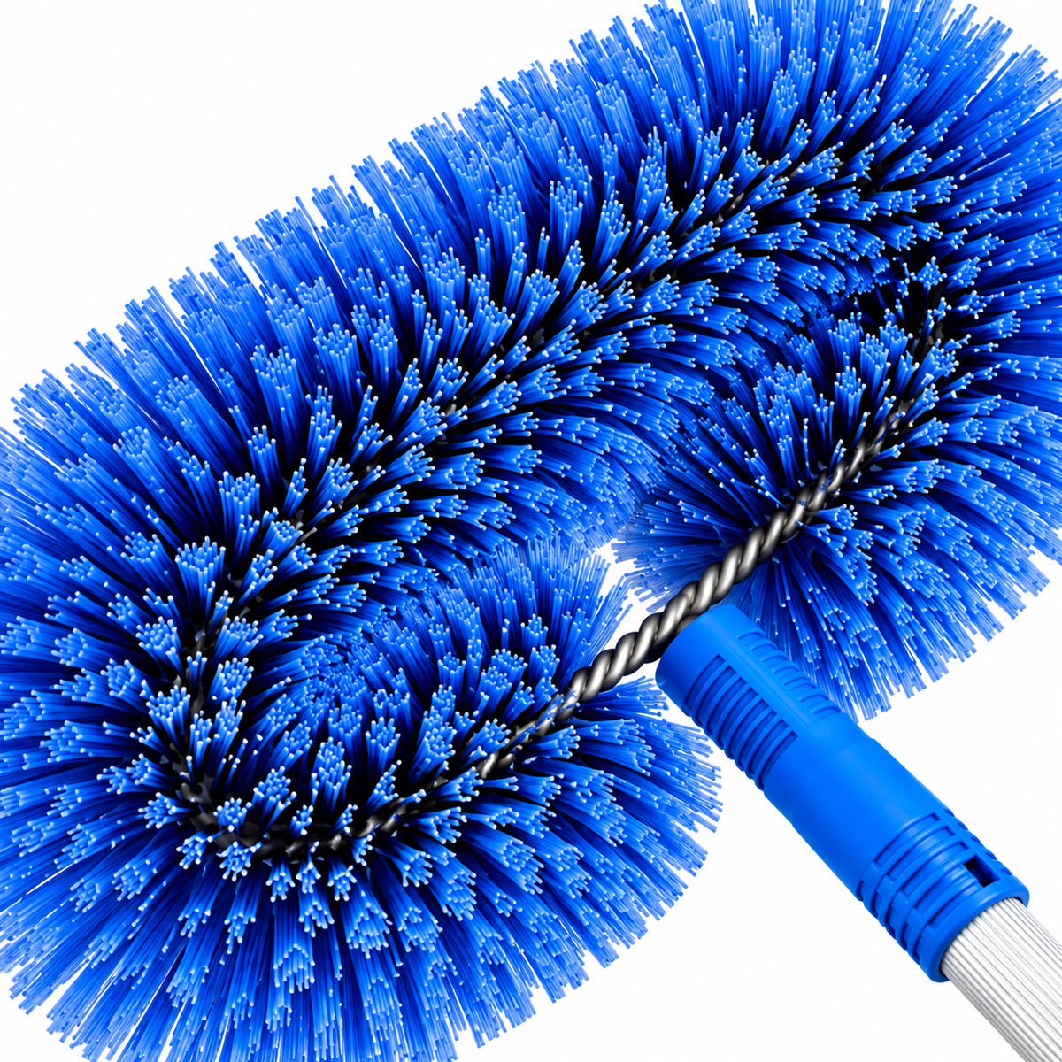 Cobweb Brush Round with Telescopic Pole