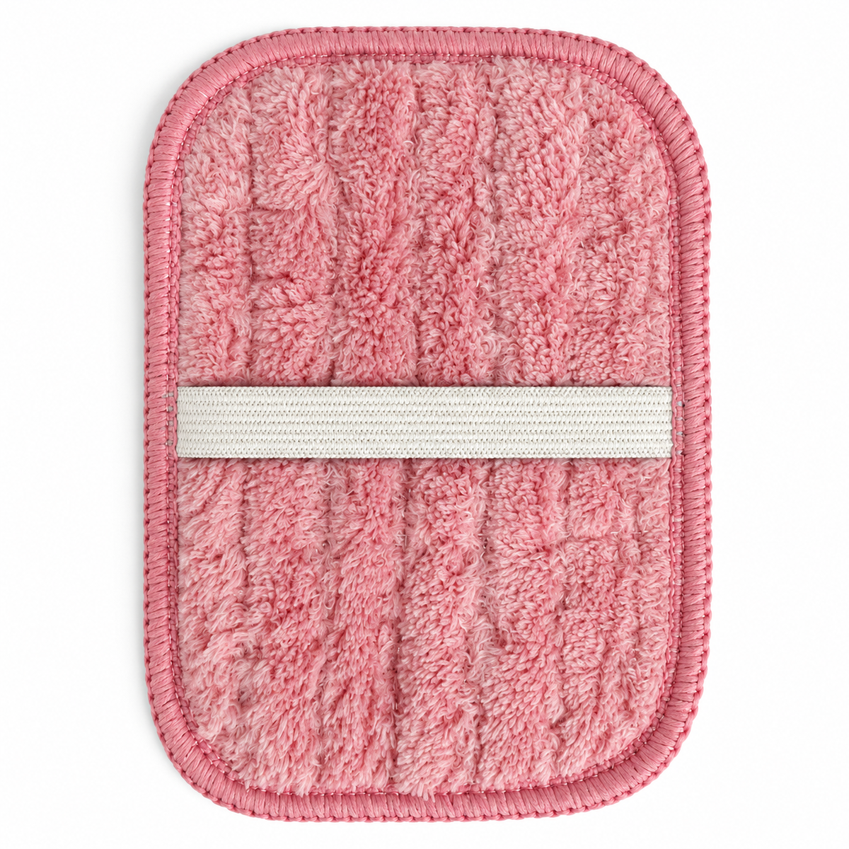 Microfiber Scrub Pad - 9 cm x 13 cm - Red