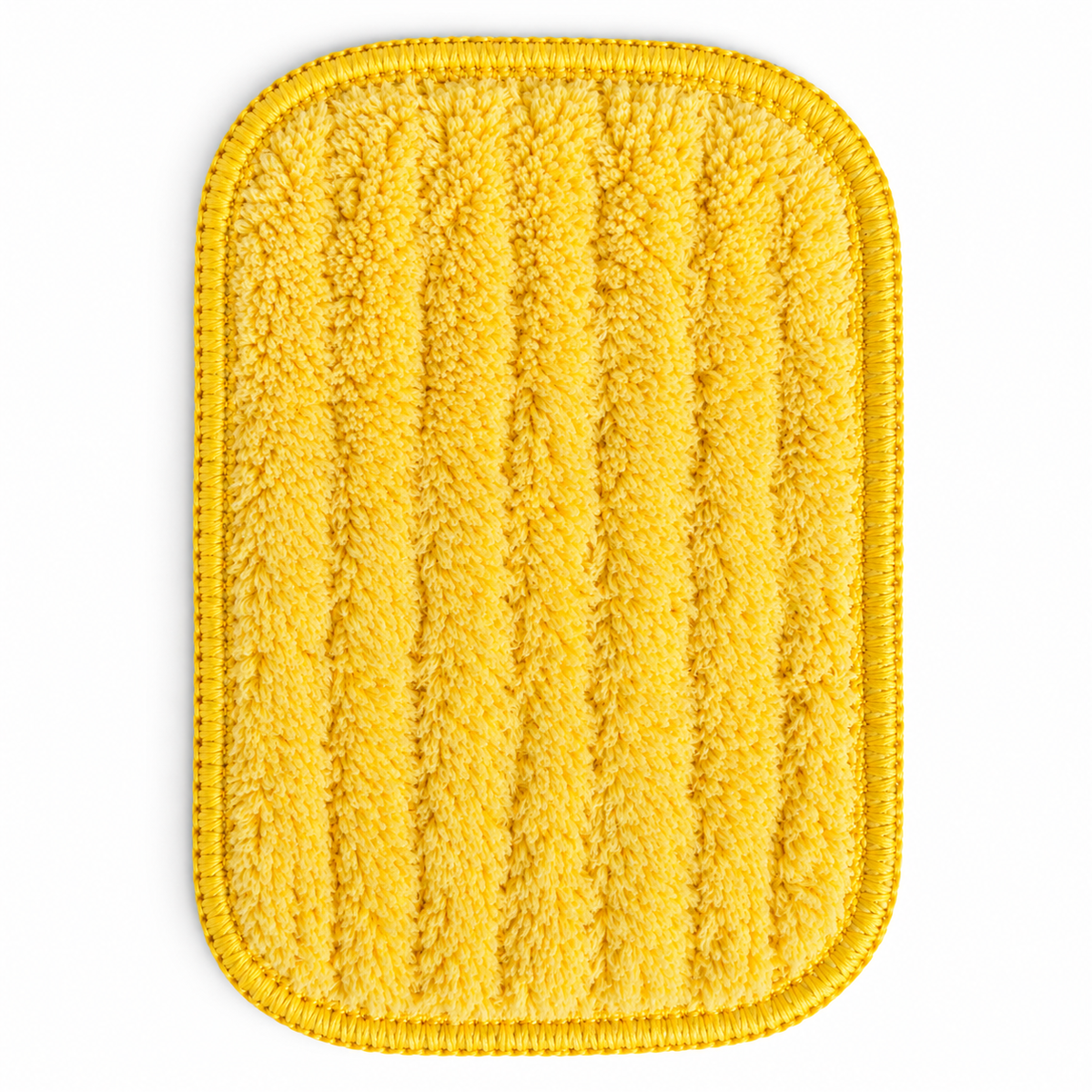 Microfiber Scrub Pad - 9 cm x 13 cm - Yellow