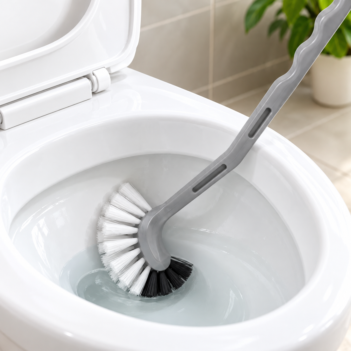 Hockey Style Toilet Brush – Double