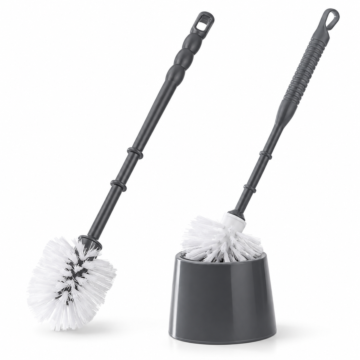 Toilet Brush Round with Container