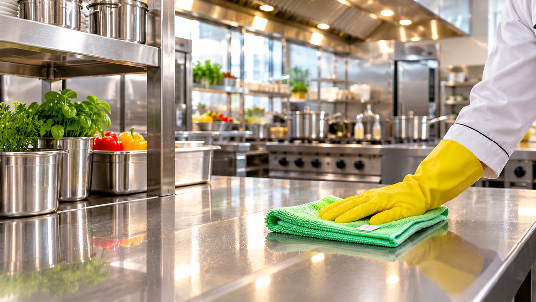 Cleaning Tools for Commercial Kitchens and Food-Service Areas