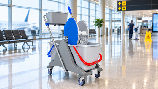 How to Choose the Right Cleaning Tools for Airports and Large Public Spaces