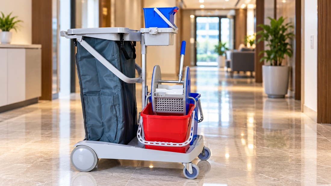How to Clean and Maintain Cleaning Trolleys for Long-Term Use