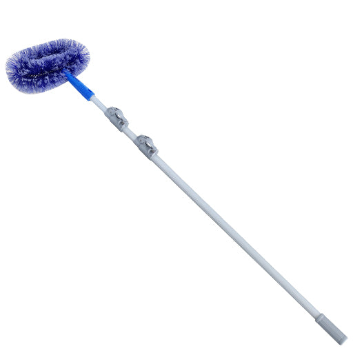 Cobweb Brush Round with Telescopic Pole
