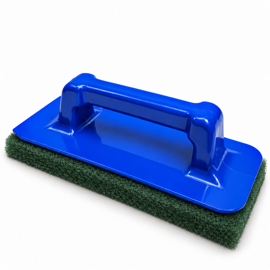 Hand Scrubber with Green Abrasive Pad 25 cm