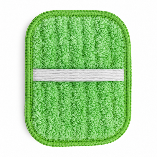 Microfiber Scrub Pad - 9 cm x 13 cm - Green