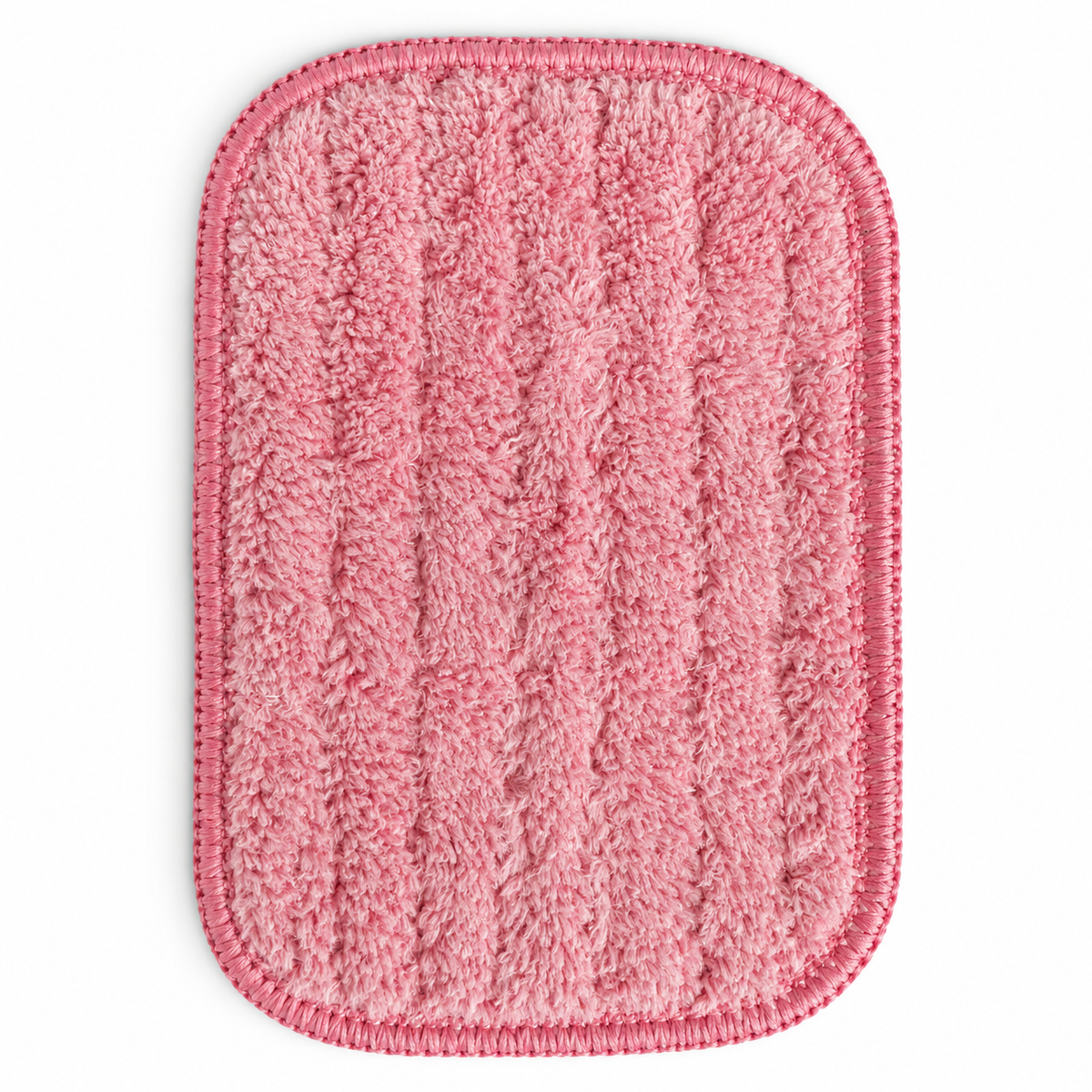 Microfiber Scrub Pad - 9 cm x 13 cm - Red