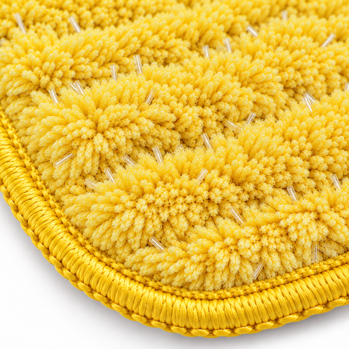 Microfiber Scrub Pad - 9 cm x 13 cm - Yellow