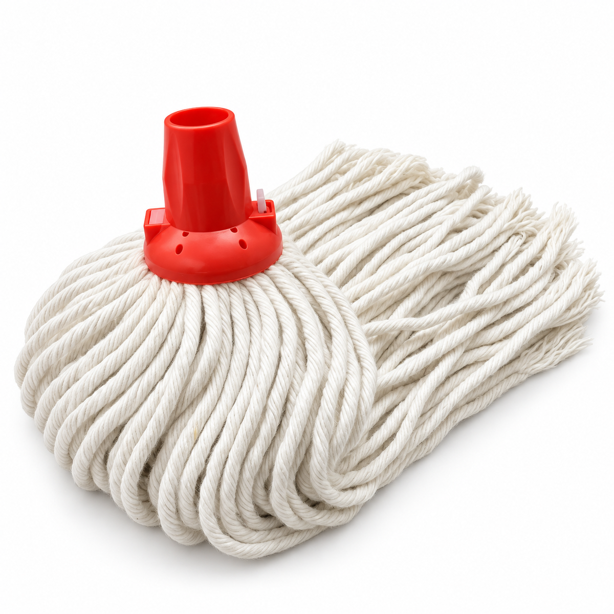 Round Mop Cotton Regular Refill – 300 gms – Red
