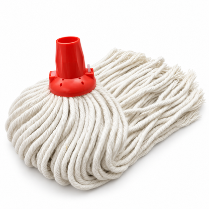 Round Mop Cotton Regular Refill – 300 gms – Red