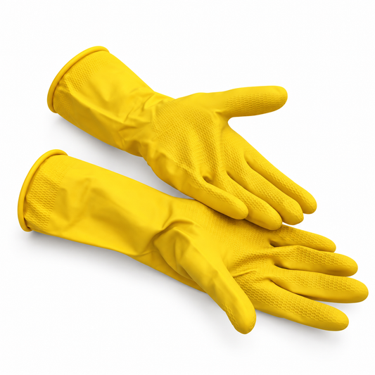 Rubber Gloves Regular - Yellow