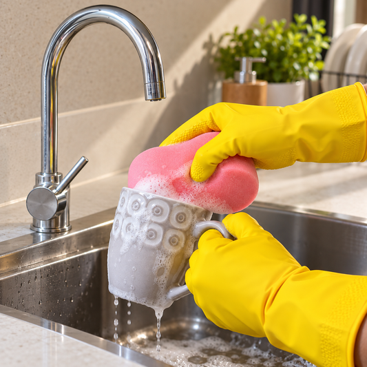 Rubber Gloves Regular - Yellow