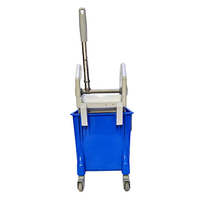 Single Bucket Wringer Trolley - 25 - Blue
