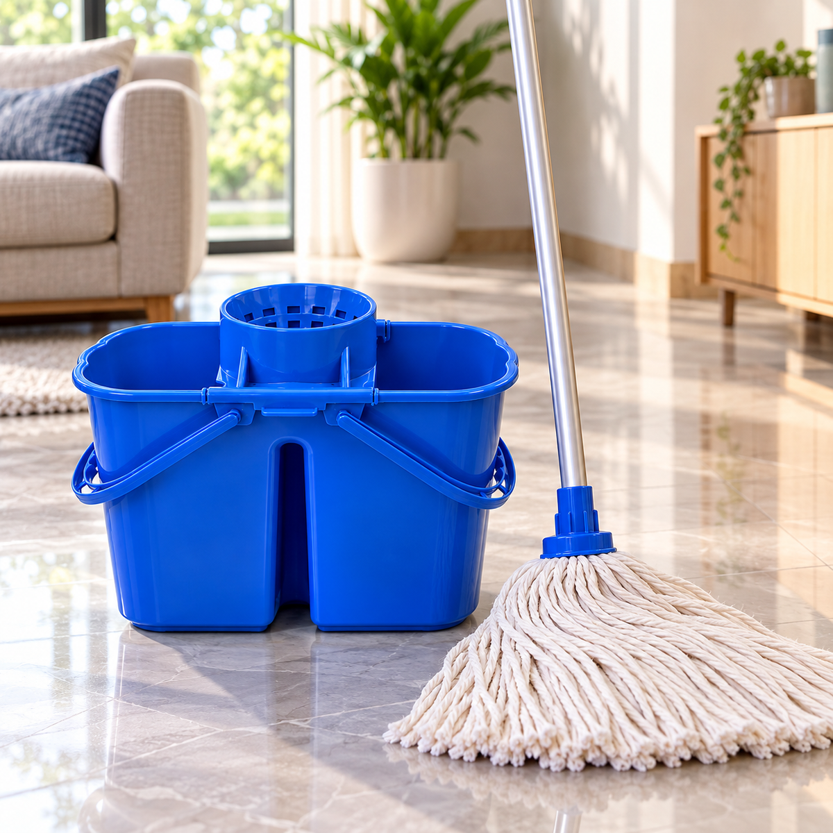 Wetto Double Bucket 25 Liters - Blue