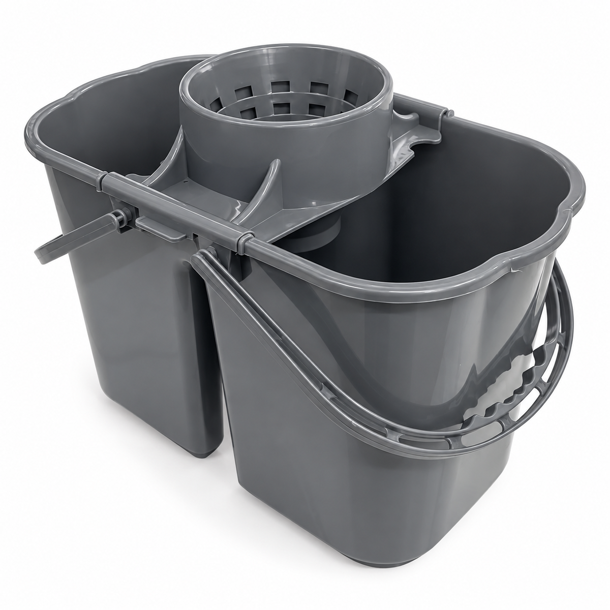 Wetto Double Bucket 25 Liters - Grey