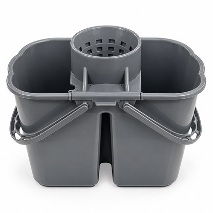 Wetto Double Bucket 25 Liters - Grey